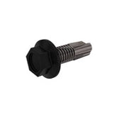 Hex Head Self Drilling Screw Tek Screw, Bags of 100, 12g x 20mm, choose colour